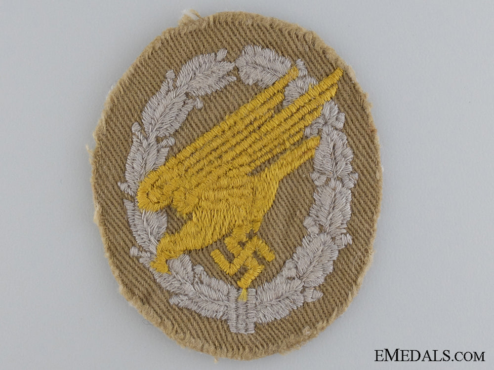 a_rare_afrikakorps_fallschirmj¡__ger_cloth_badge_a_rare_afrikakor_54625a41d6875