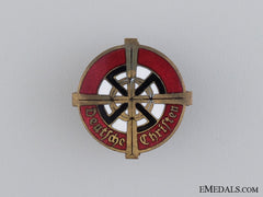 A Rare German Christian Church Membership Badge By Willi Merten