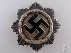 A Rare German Cross In Silver By Deschler