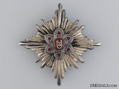 Croatia, Independent State. A Rare Moslem Version Croatian Order Of Merit; Lady's 1St Class Star