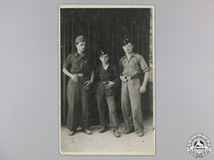 Croatia. A Rare Photograph Of Croatian Ustasha Youth