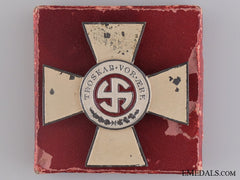 A Rare Schalburg Cross With Case