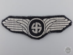 A Rare Uniform Removed Danish Schalburg Corps Cloth Insignia