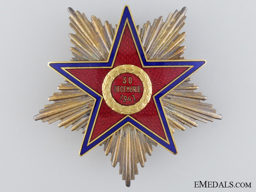 a_romanian_order_of_the_star_of_the_people's_republic;_first_class_a_romanian_order_54678b61791a5