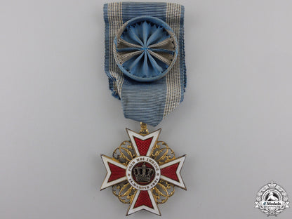 a_romanian_order_of_the_crown;_officer's_a_romanian_order_55707d4470572