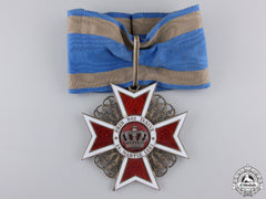 A Romanian Order Of The Crown; Commander's Cross By  J. Resch