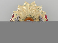 A Romanian Order Of Labour; First Class In Gold