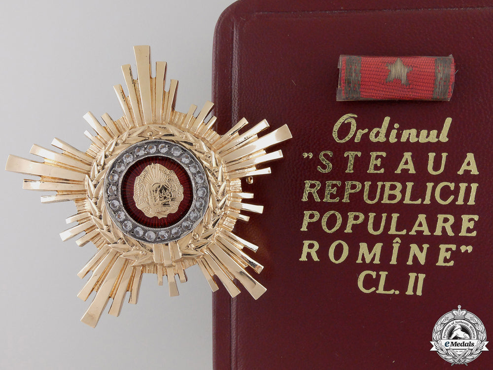 a_romanian_rpr_order_of_the_star;2_nd_class_breast_star_in_gold_consign#41_a_romanian_rpr_o_55841d5ab256a