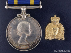 A Royal Canadian Mounted Police Long Service Medal To Morin