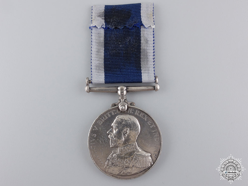 united_kingdom._a_royal_naval_long_service&_good_conduct_medal,_h.m.s._vivid_a_royal_naval_lo_54cbd2c425d97