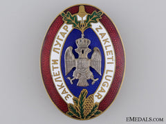 A Royal Yugoslav Badge Of The Sworn Game Warden