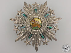 A Russian Made Iranian Order Of Homayoun; 2Nd Class Star
