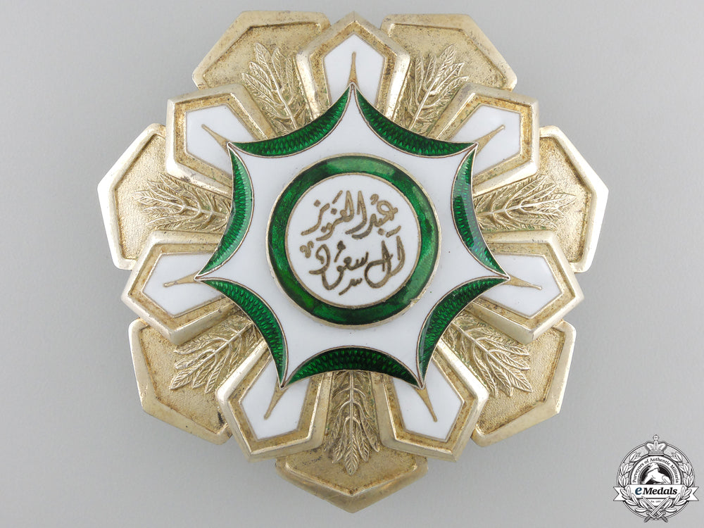 a_saudi_arabian_king_abdul_aziz_order_of_merit;_breast_star_a_saudi_arabian__559d4377da630