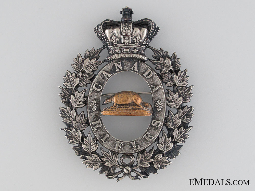 a_scarce1840'_s_canadian_rifles_shako_plate_a_scarce_1840_s__52f64231bda1d