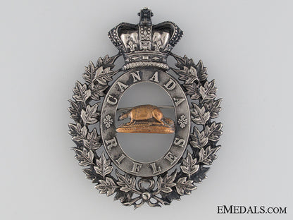 a_scarce1840'_s_canadian_rifles_shako_plate_a_scarce_1840_s__52f64231bda1d