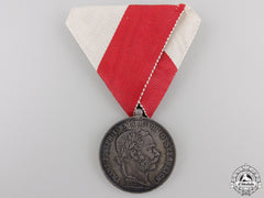 A Scarce Austrian 1866 Prague Commemorative Medal