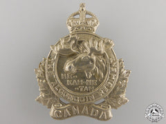 A Second War Algonquin Regiment Cap Badge
