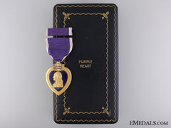 A Second War American Purple Heart With Case