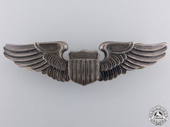 United States. A Second War American Army Air Force Pilot Badge By Balfour