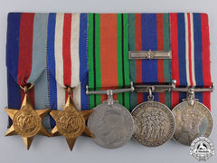 A Second War Canadian Medal Bar