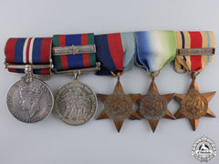 A Second War Canadian North Africa Naval Service Medal Group