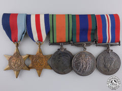 A Second War Canadian European Theatre Medal Group