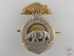 A Second War Edmonton Fusiliers (Machine Gun) Cap Badge