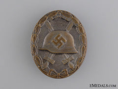 A Second War German Wound Badge; Silver Grade By S&L