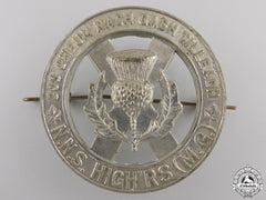 A Second War North Nova Scotia Highlanders Glengarry Badge