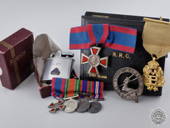 A Second War Royal Red Cross Group To Sub-Lieutenant Cameron Rcn