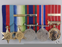 A Second War Royal Canadian Navy Group To Petty Officer 1St Class