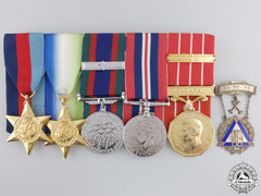 A Second War Royal Canadian Navy & Forces Decoration Medal Group