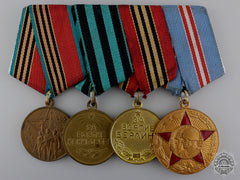 A Second War Russian Victory Group Of Four