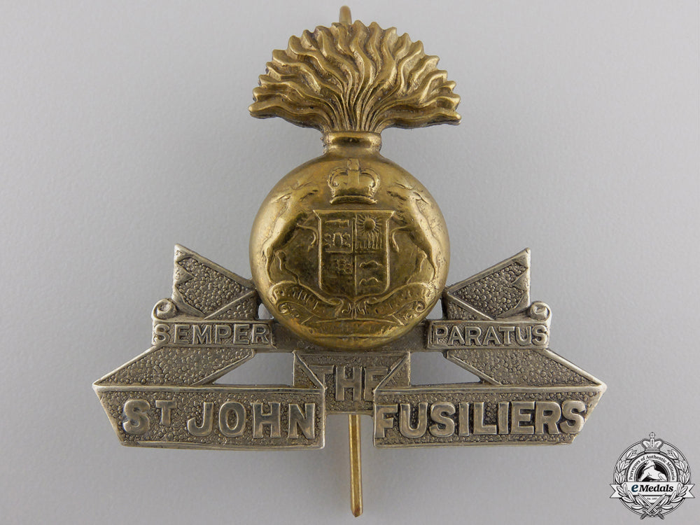 a_second_war_saint_john_fusiliers_officer's_cap_badge_a_second_war_sai_55523d0857991