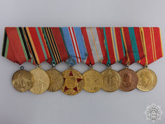 Russia, Soviet Union. An Extensive Commemorative Medal Bar