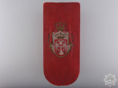 Serbia, Kingdom. An Order of St. Sava Case, Type I by M.C. Antonijevic