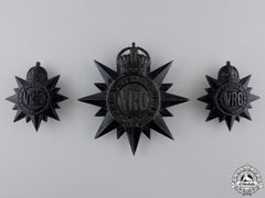 Canada. A Set Of 3Rd Regiment Victoria Rifles Of Canada Badges 1904-1920