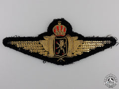 A Set Of Belgian Bullion Pilot's Wings