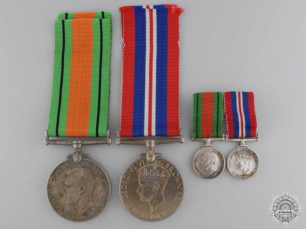 a_set_of_second_war_british_war_medals_with_miniatures__a_set_of_second_548ee81d5c548