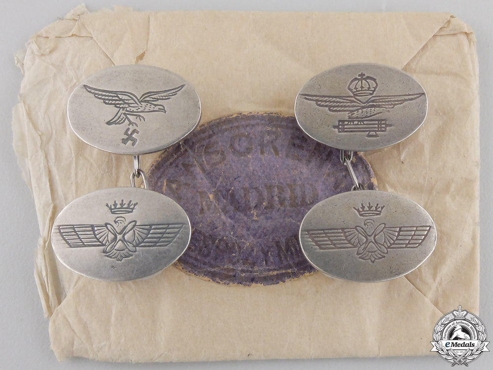 a_set_of_spanish_civil_war_air_force_cufflinks_a_set_of_spanish_5537ffde31de0