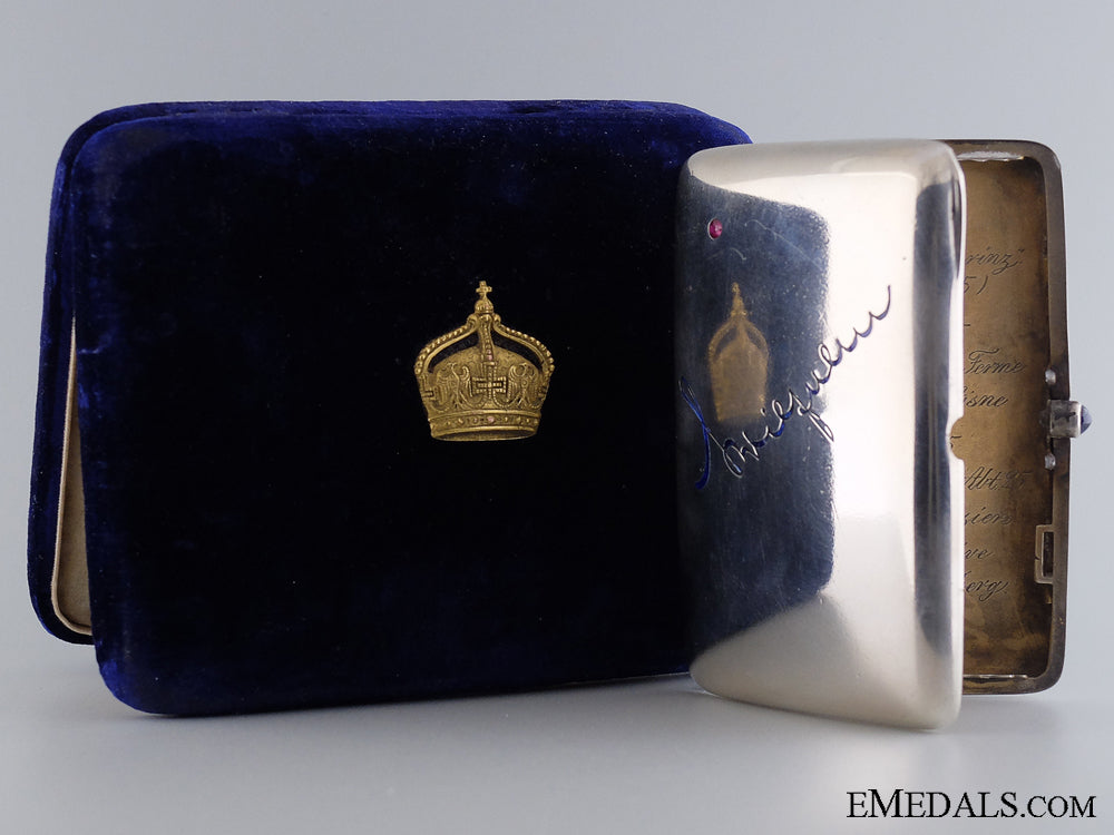 a_silver_cigarette_case_by_wagner_to_the25_th_flying_battalion_a_silver_cigaret_54512a82c8c2c