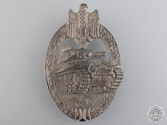 A Silver Grade Tank Badge By Adolf Scholze