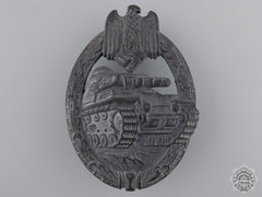 A Silver Grade Tank Assault Badge By Assmann