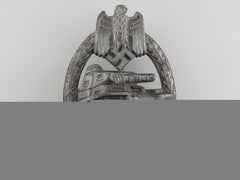A Silver Grade Tank Badge