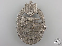 A Silver Grade Tank Badge By Adolf Scholze