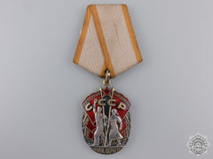 A Soviet Order Of The Badge Of Honour; Type Iv