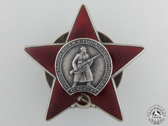 A Soviet Order Of The Red Star; Type Ii