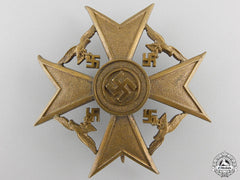 A Spanish Cross In Bronze Without Swords By P. Meybauer