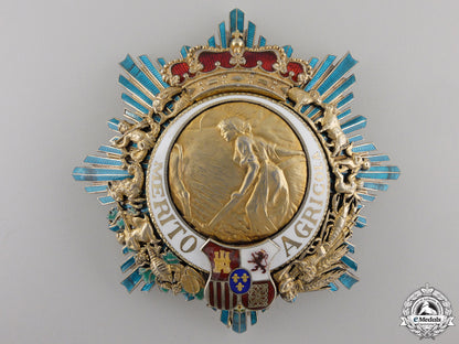 spain,_kingdom._an_order_for_agricultural_merit,_grand_cross_star,_c.1910_a_spanish_order__558412542612d