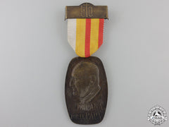 Spain, Fascist State. A United Pilgrimage To Pope John Xxiii In Rome Medal, C.1961